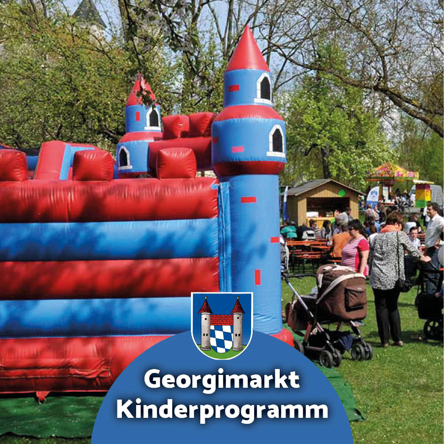 Hüpfburg, Georgimarkt