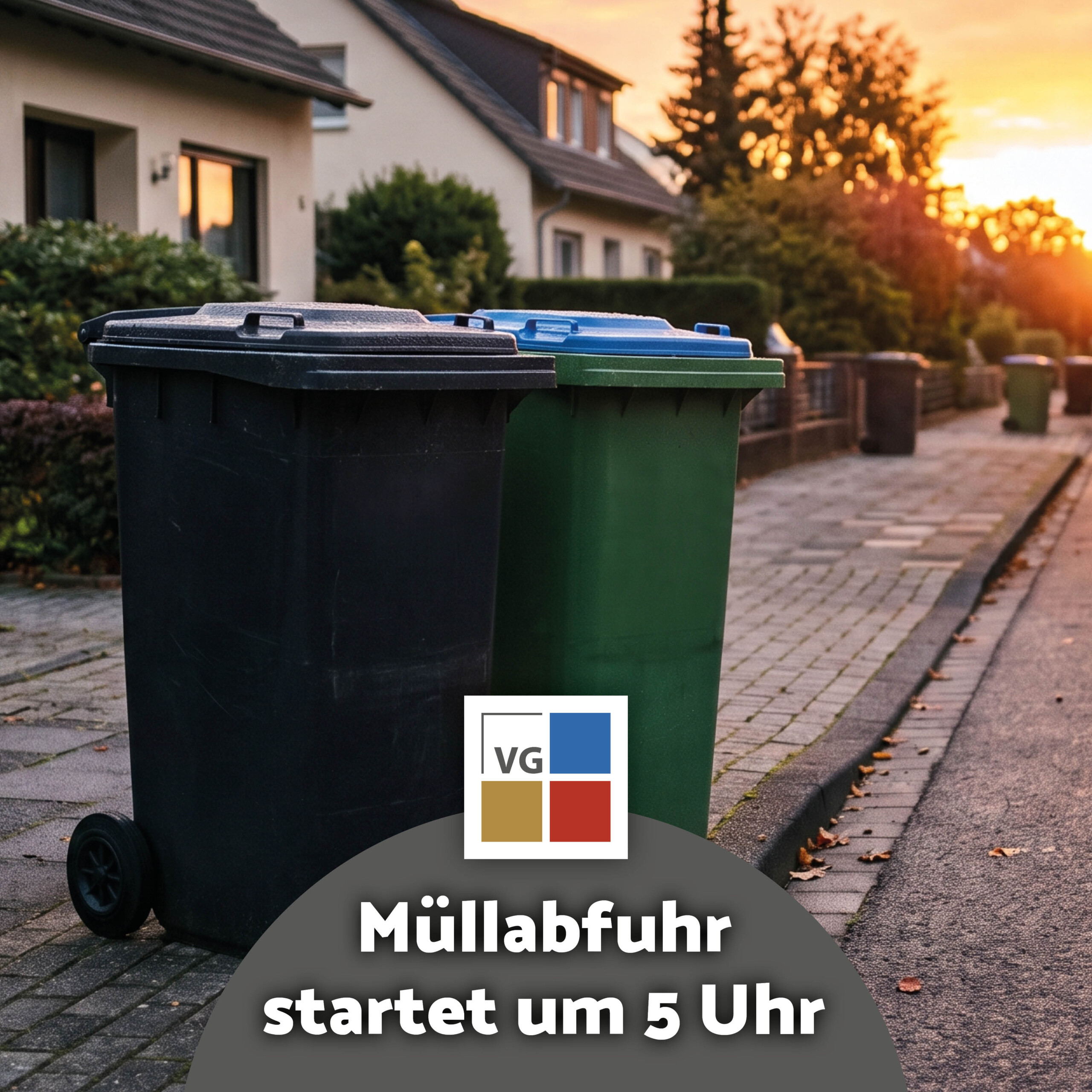 Myllabfuhr-ab-5-Uhr Frühere Müllabfuhr wegen Hitze im Landkreis Eichstätt