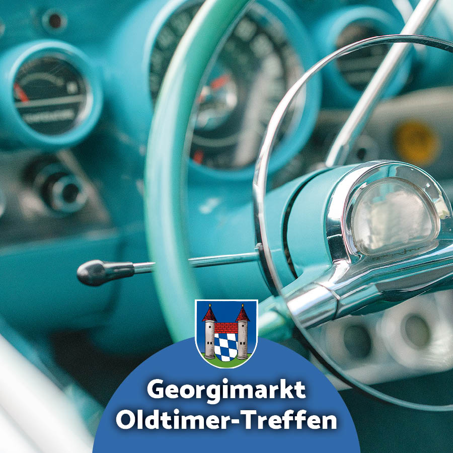 Großes Oldtimer-Treffen beim Georgimarkt am 26. April