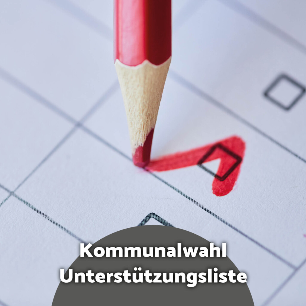 Unterstützungslisten für Kommunalwahl 2026